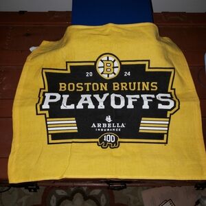 Boston Bruins Playoffs Towel 2024 Brand New - BUY ONE ITEM, CHOOSE ONE FREE